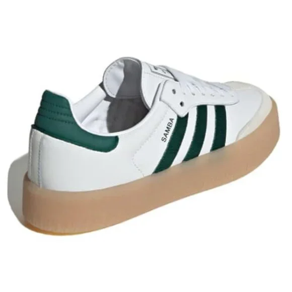 Adidas Sambae Womens Sportswear Shoes White ID0440 NEW Size 8.5 - Picture 6 of 7